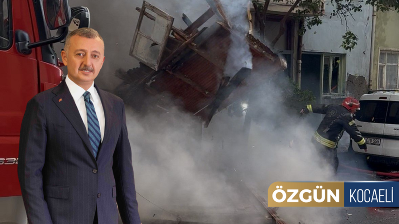 Başkan Büyükakın'dan Yaralanan İtfaiyecilere Geçmiş Olsun Mesajı