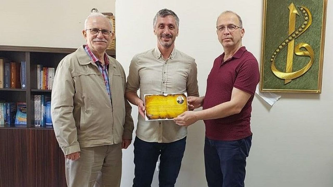 Bizkandırayız Şiir Topluluğundan, Teşekkür Sertifikası