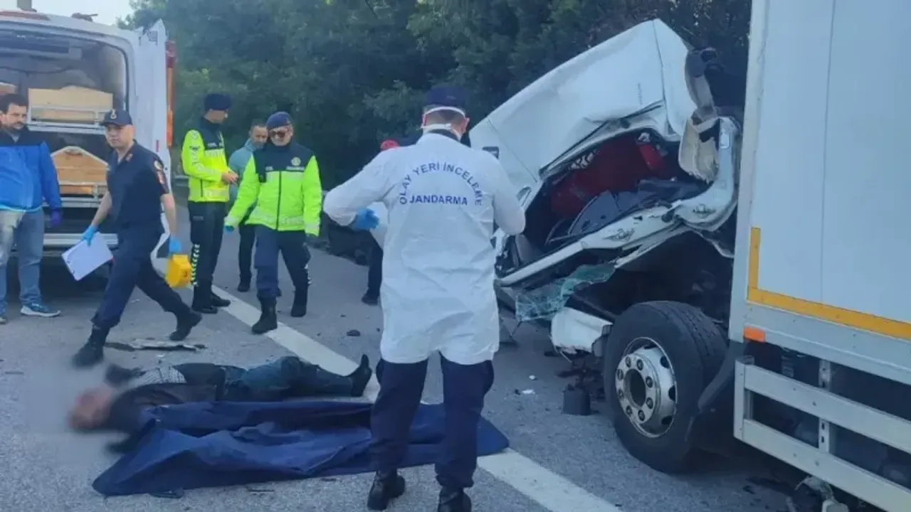 Kartepe'de Korkunç Kaza!