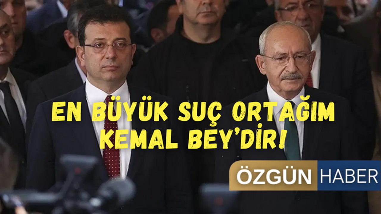 İmamoğlu: 'Büyük bir ihanete uğrama duygusuyla karşı karşıyayım!'