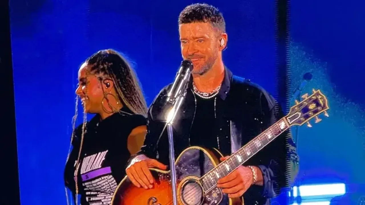 Justin Timberlake İstanbul’da konser verdi