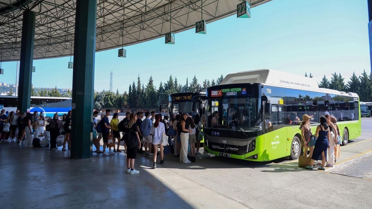 Kocaeli'de o hat rekor kırdı! Tam 105 bin yolcu