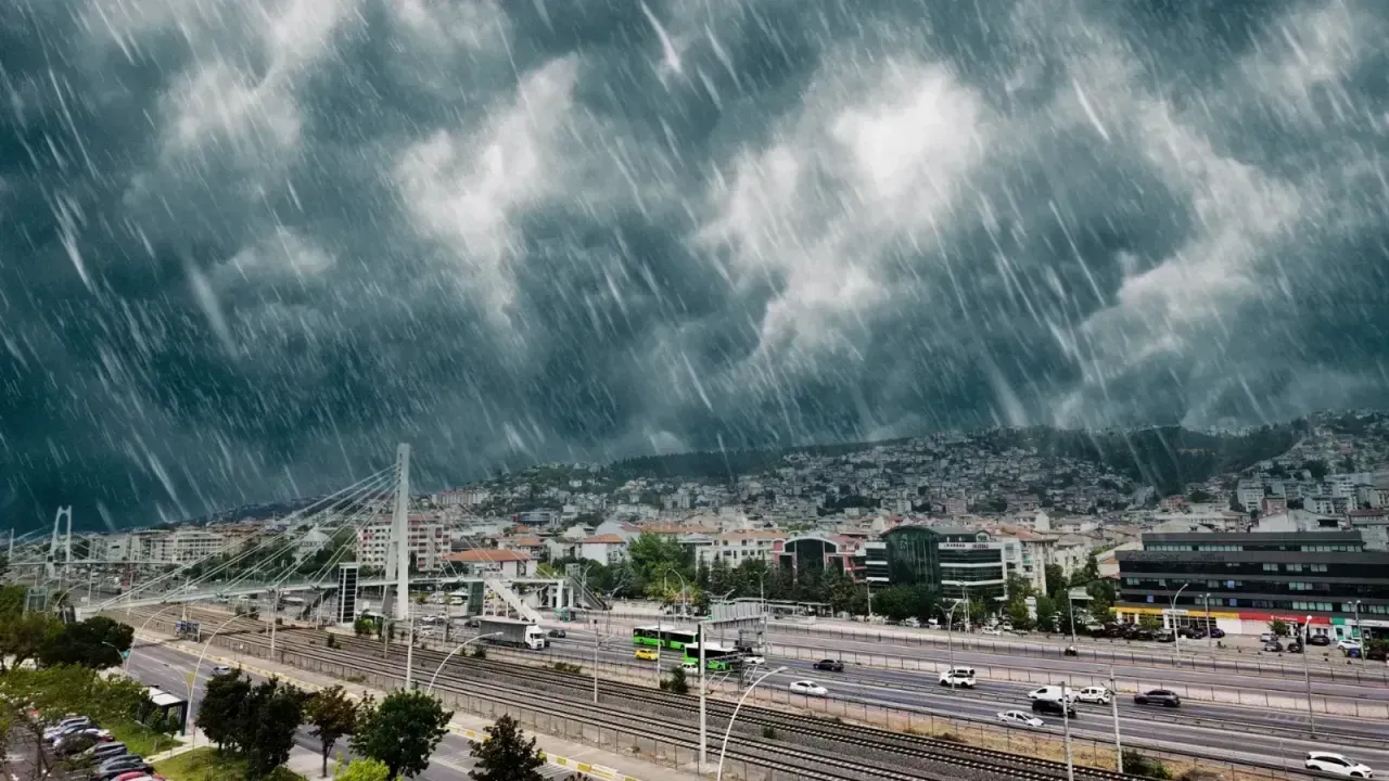 Kocaeli’de Pazartesi Sağanak Alarmı