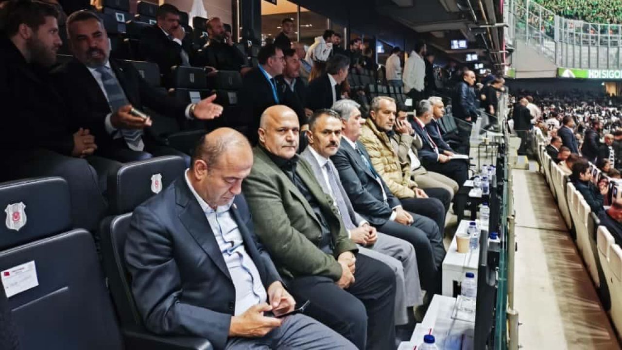 Vali Aktaş, Beşiktaş - Kocaelispor Karşılaşmasını İzledi