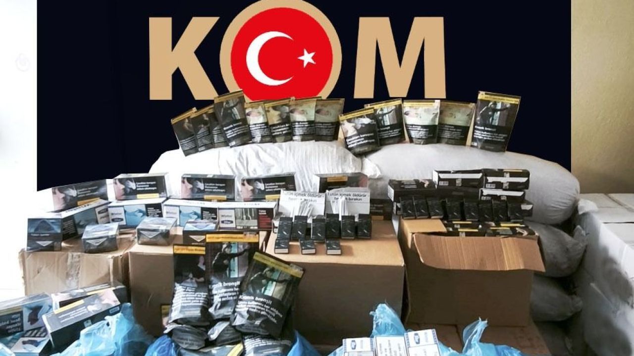 Kocaeli’de Büyük Kaçakçılık Baskını