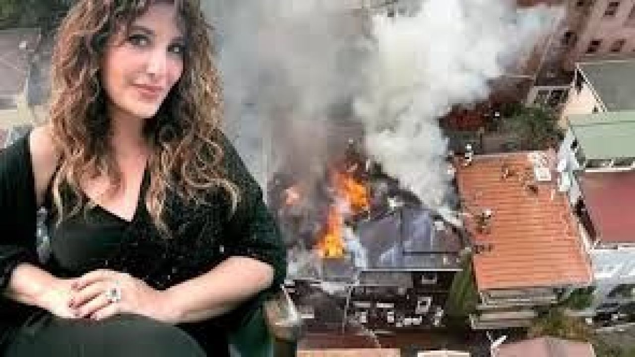 Ünlü Oyuncunun Evi Alevler Arasında Kaldı!