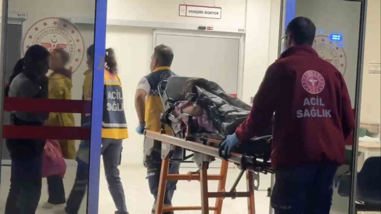 Kendi imkanıyla doğurup terasa bıraktı!