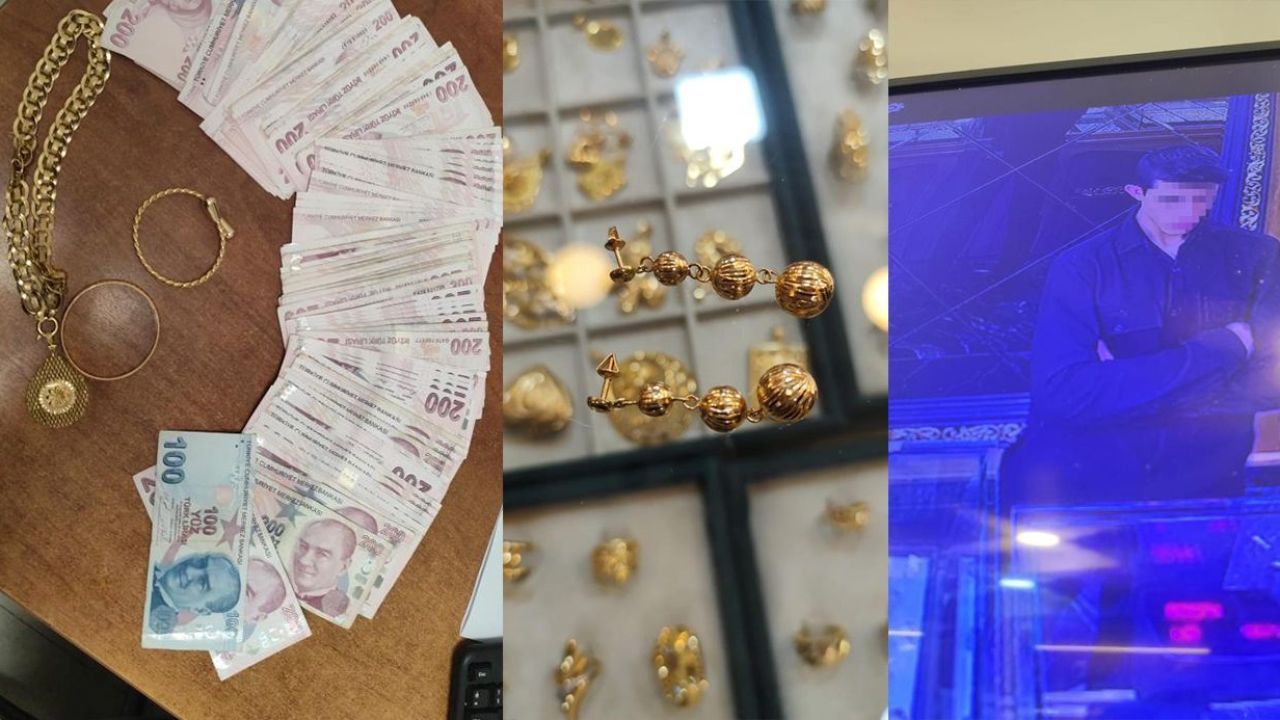 2 Çocuk 750 Bin Liralık Altın Çaldı