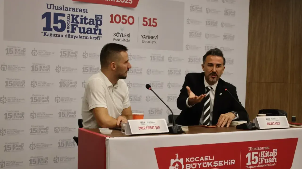 Futbol da, Şiir de Kocaeli Kitap Fuarı’nda Konuşuluyor