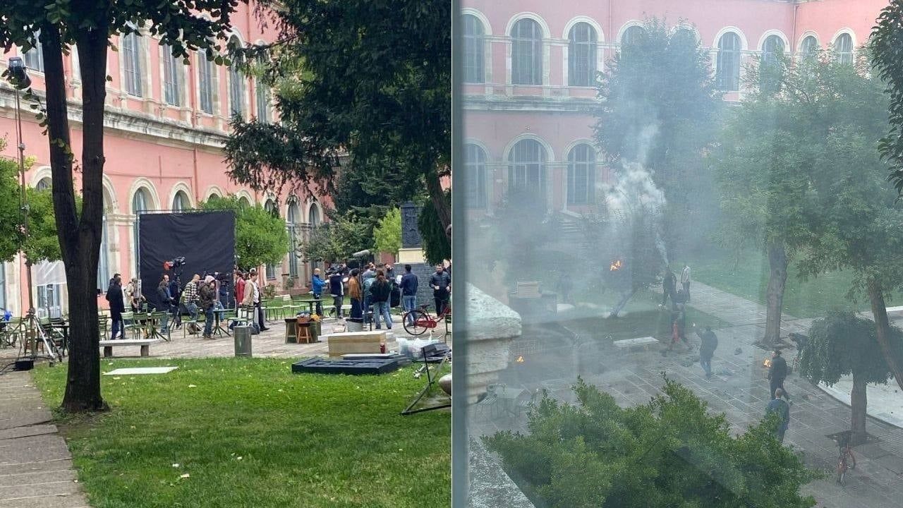 Abdullah Çatlı'nın Hayatını Çekerken Ağaçlar Tutuştu