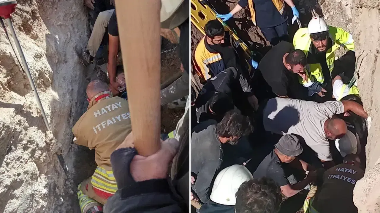 Canlı Canlı Üzerine Toprak Yığıldı