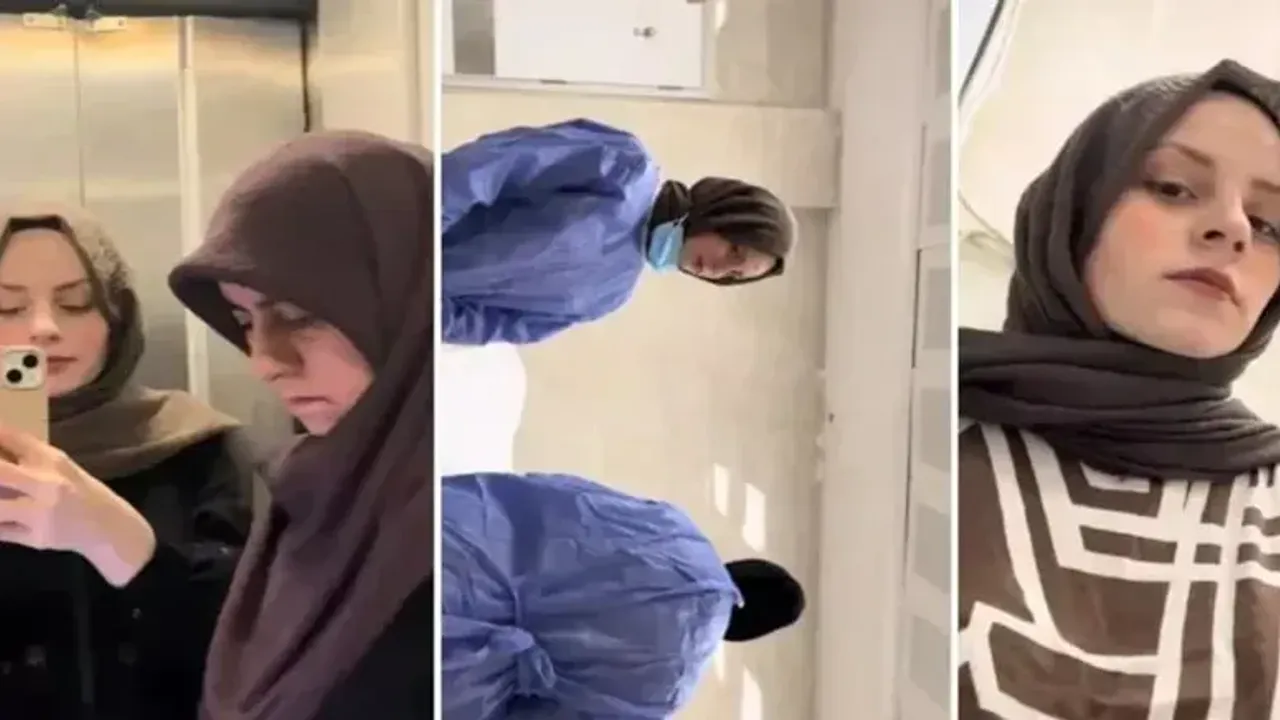 Bu da oldu! Cenaze yıkarken video çekti...