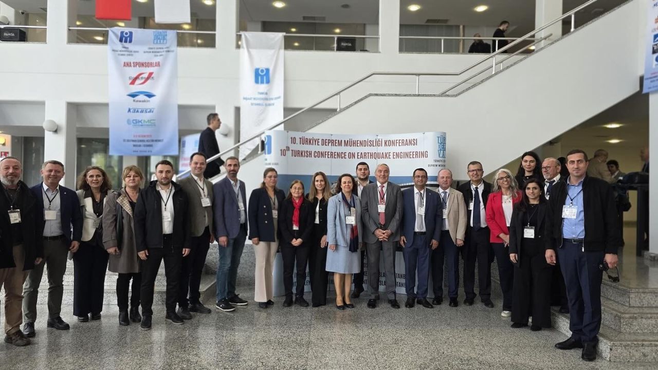 İMO Kocaeli, 10. Türkiye Deprem Mühendisliği Konferansına katıldı