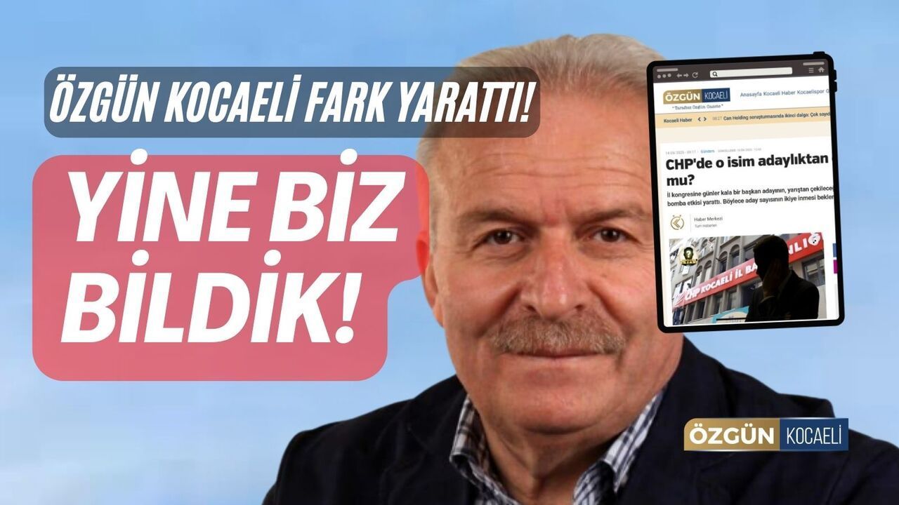 Özgün Kocaeli Fark Yarattı! Yine Biz Bildik