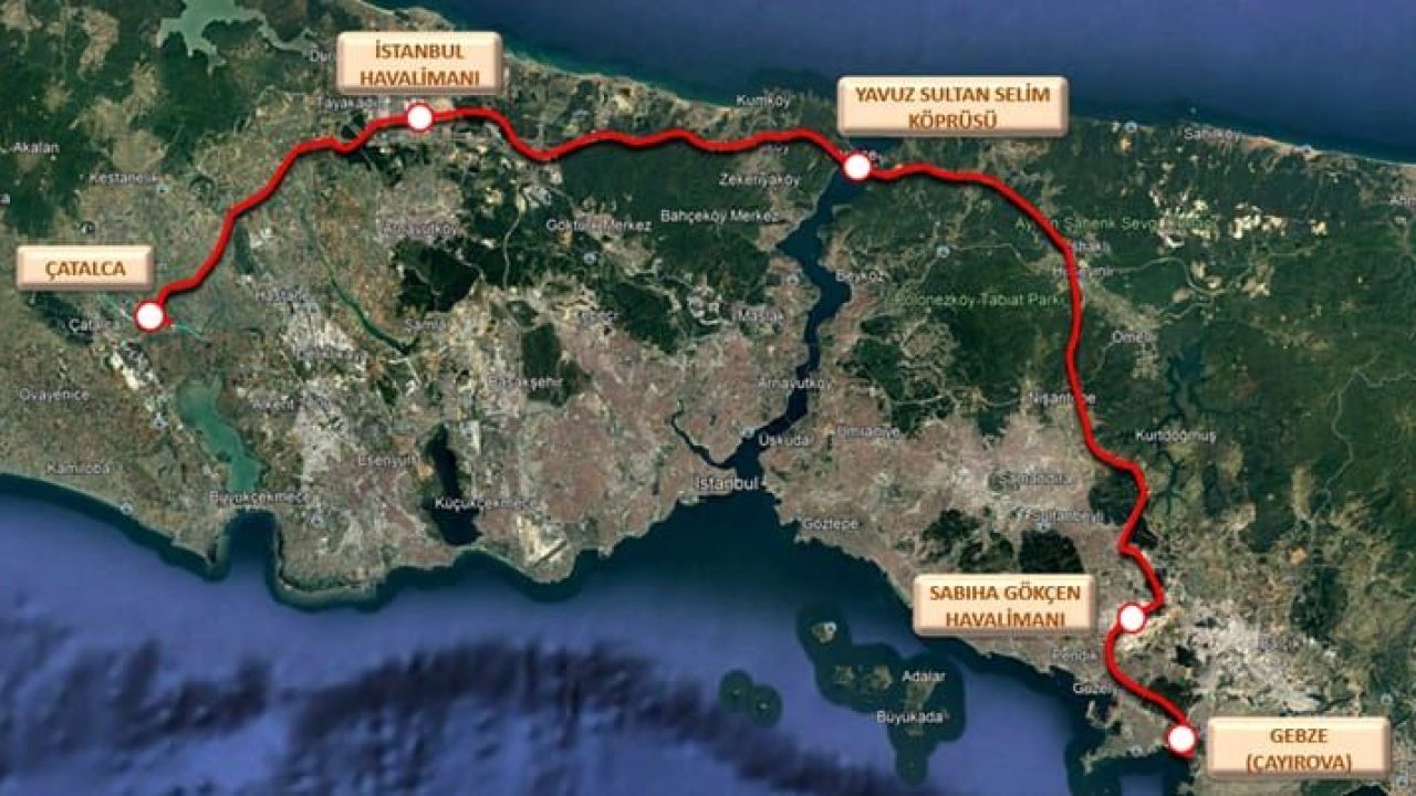 Kocaeli’yi Avrupa’ya Bağlayan Milyarlık Proje Yolda