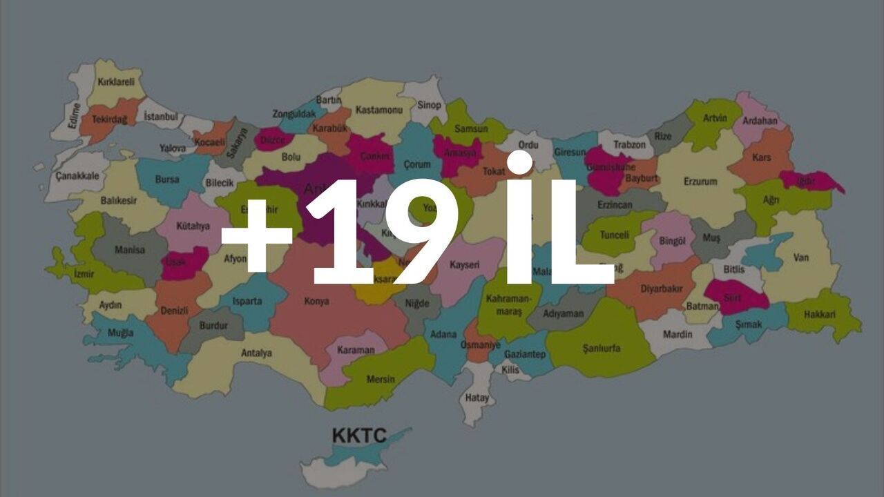 Bu İlçeler Her An İl Olabilir! Plaka Sayısı 100’e Çıkıyor!