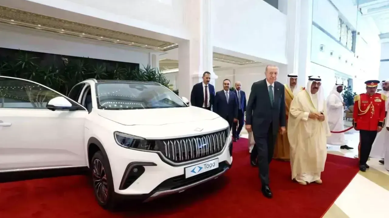 Erdoğan’dan Kuveyt Emiri’ne Togg Hediyesi!