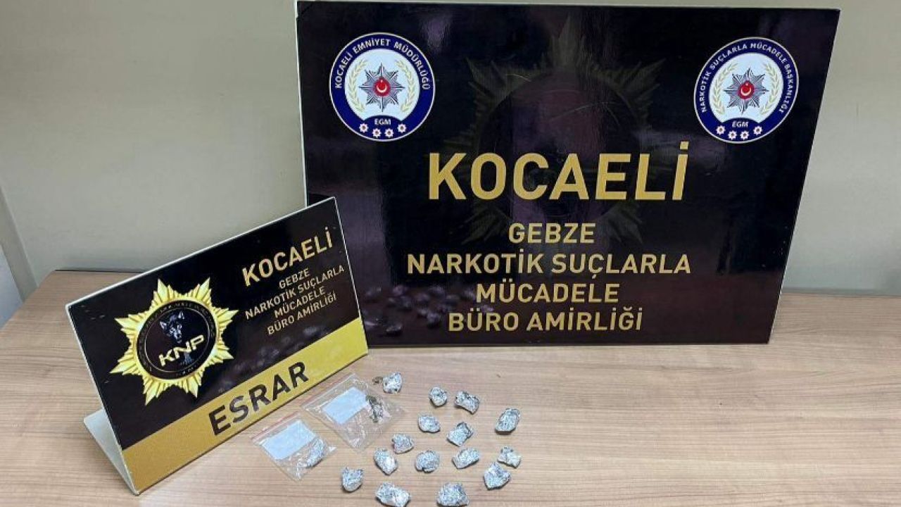 Kocaeli'de Uyuşturucu Tacirleri Yakalandı