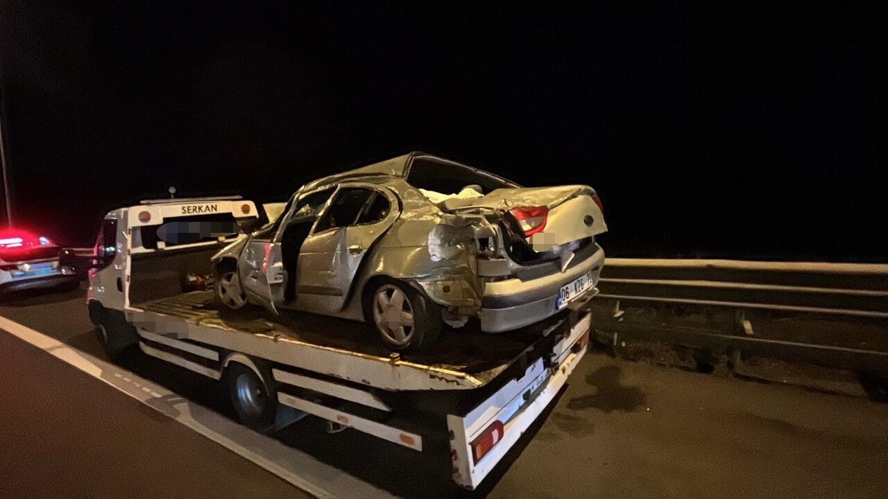 Hurdaya Dönen Otomobilde Ölüm ve Yaralanma