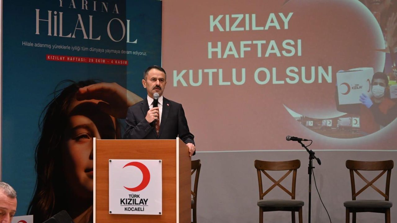 Vali Aktaş’tan Kızılay Gönüllülerine Teşekkür: ‘Hilal Her Yerde Umut’