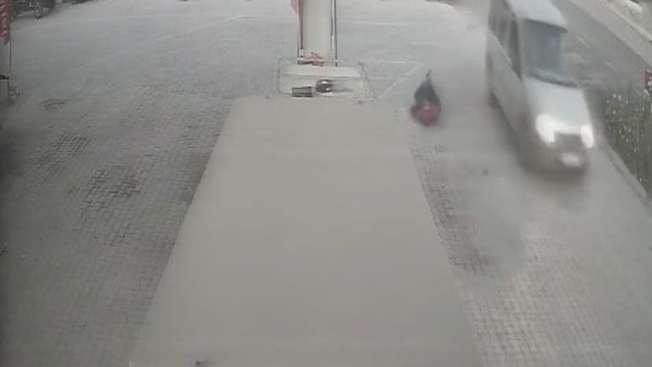 Eniştesine arkadan çarptı!