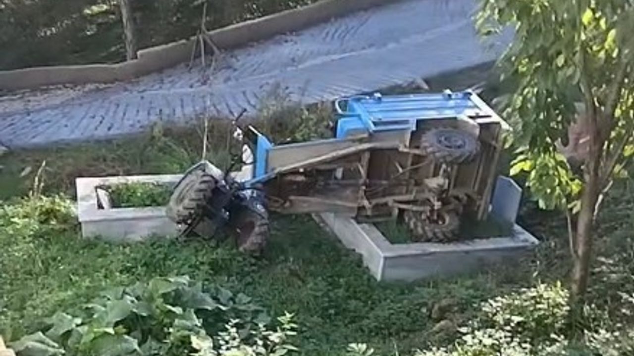 Patpatın altında kaldı