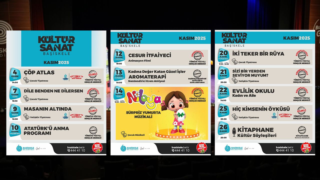 Kasım Ayında “Başiskele Kültür-Sanat” Başka Güzel