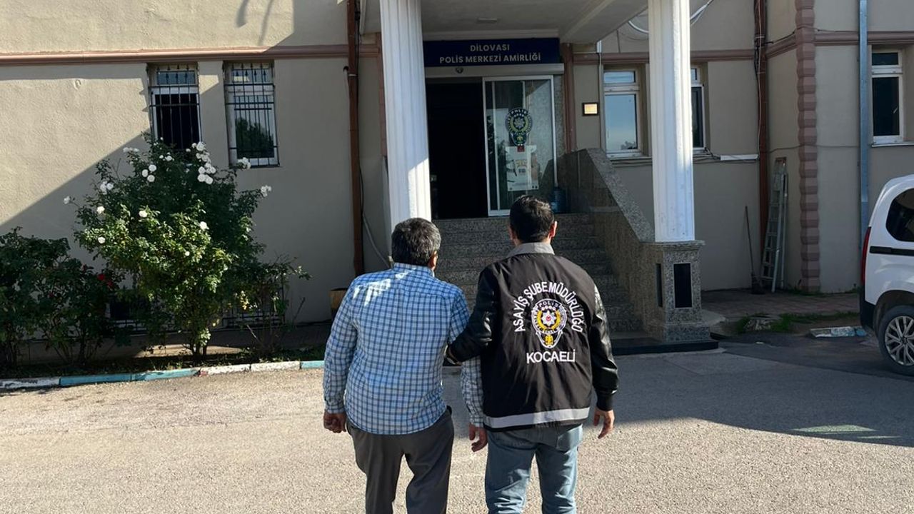 Kocaeli’de Aranan Hükümlü Yakalandı