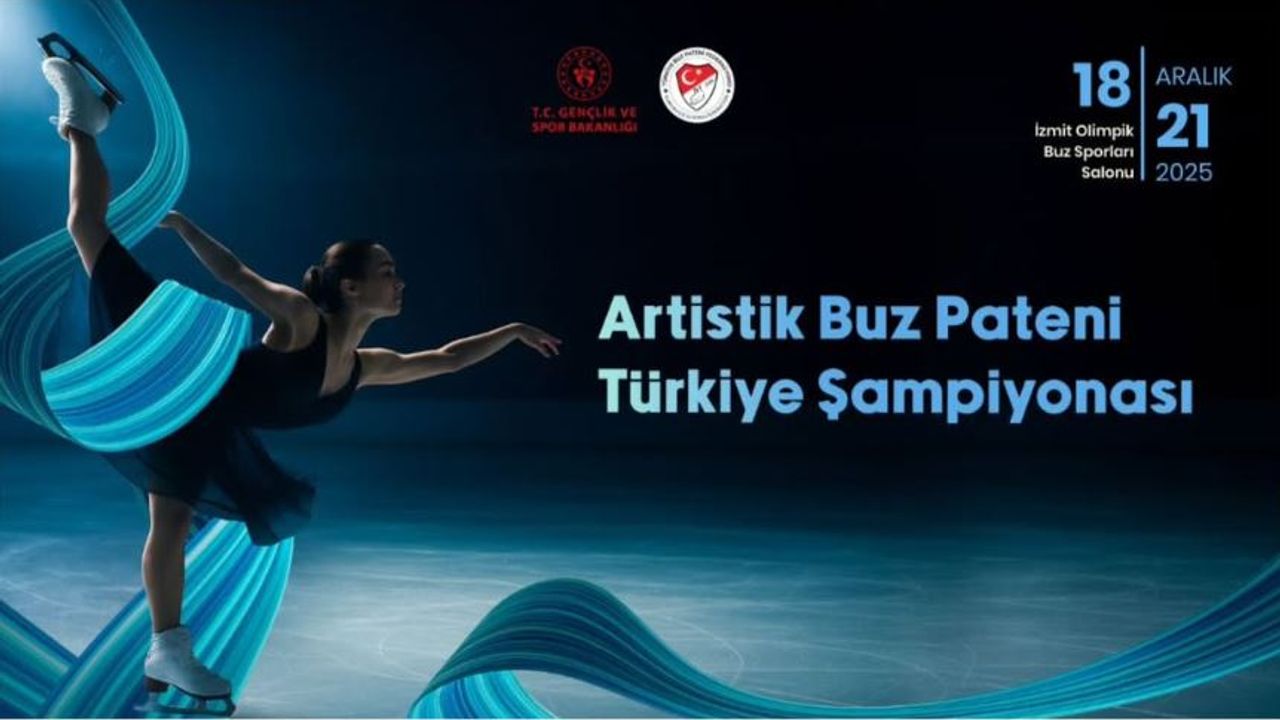 Artistik Buz Pateni Türkiye Şampiyonası Kocaeli’de Başlıyor
