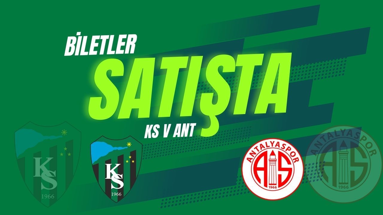 Kocaelispor–Antalyaspor Maçının Biletleri Satışta