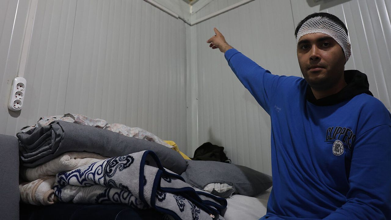 Durduk Yere Kafasından Vuruldu