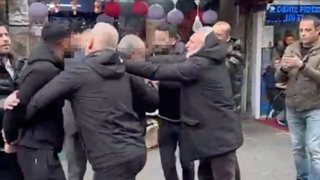 Zabıtaya Tekme Tokat Saldırı Kamerada