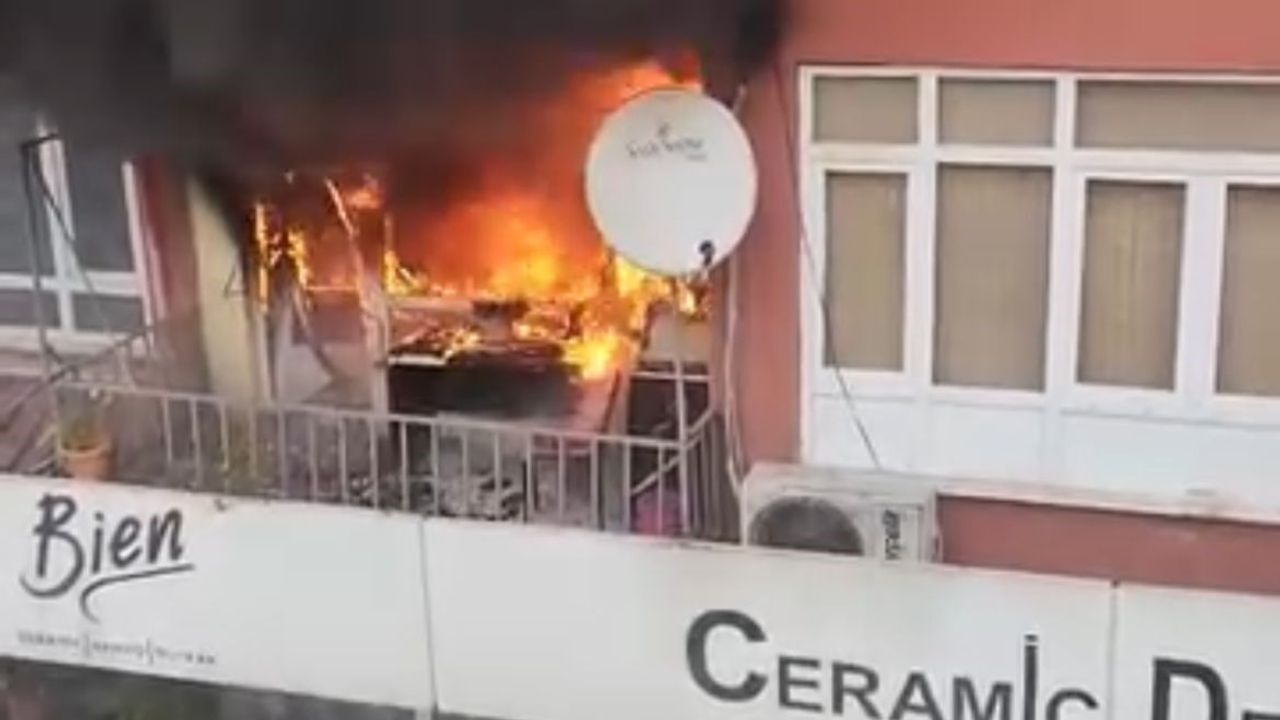 Gölcük’te Yangın: 4 Kişi Hastanelik Oldu