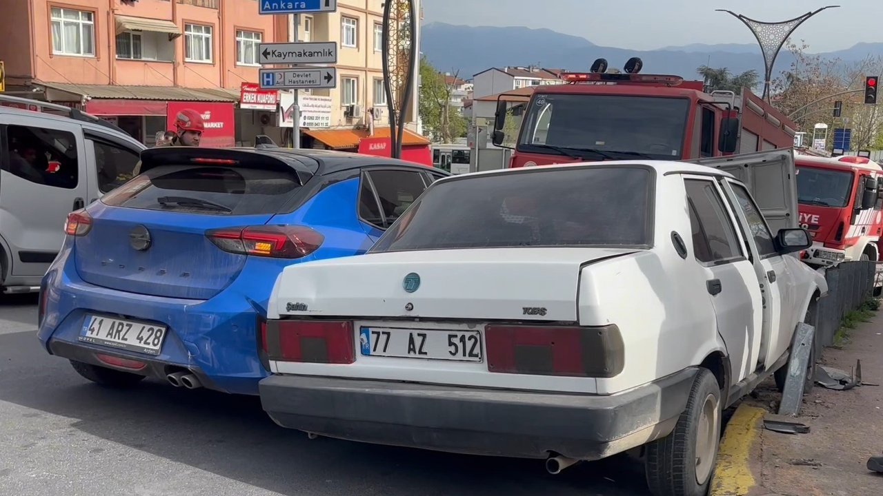 Santral Yokuşunda Freni Boşalan Araç Dehşet Saçtı