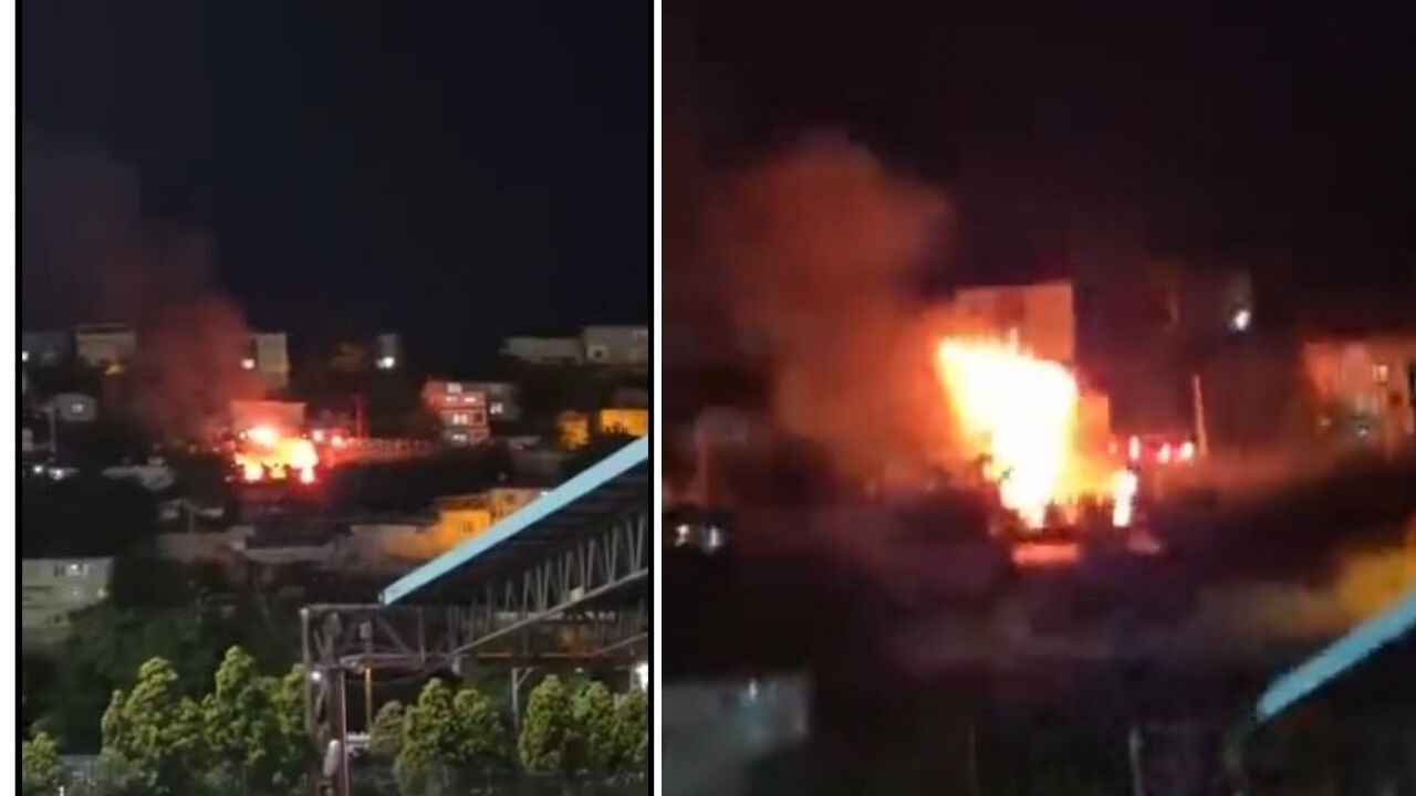 Dilovası’nda Bayram Gecesi Korkutan Yangın