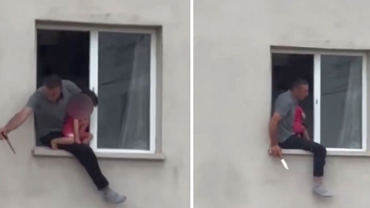 3 Yaşındaki Çocuğu Rehin Alan Baba Etkisiz Hale Getirildi