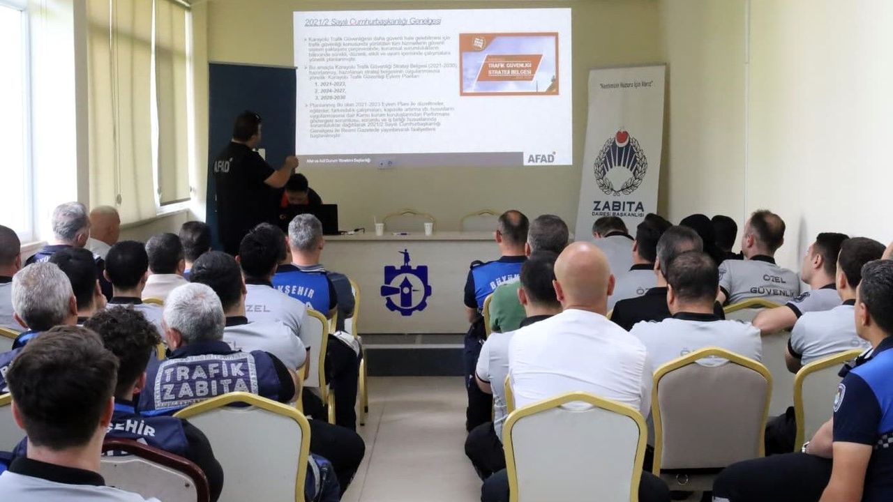 Büyükşehir Zabıtası’na Olay Yeri Yönetimi Eğitimi