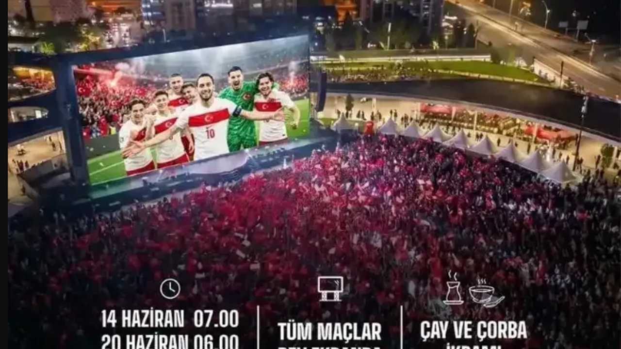 İzmit'te Dünya Kupası Heyecanı Dev Ekranda Yaşanac