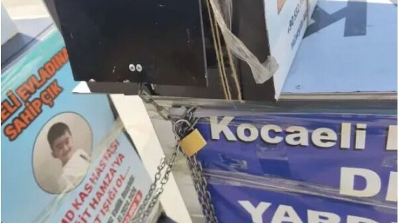 Kas Hastası Çocuğun Bağış Kutusunu Boşaltan Vicdansız Yakala