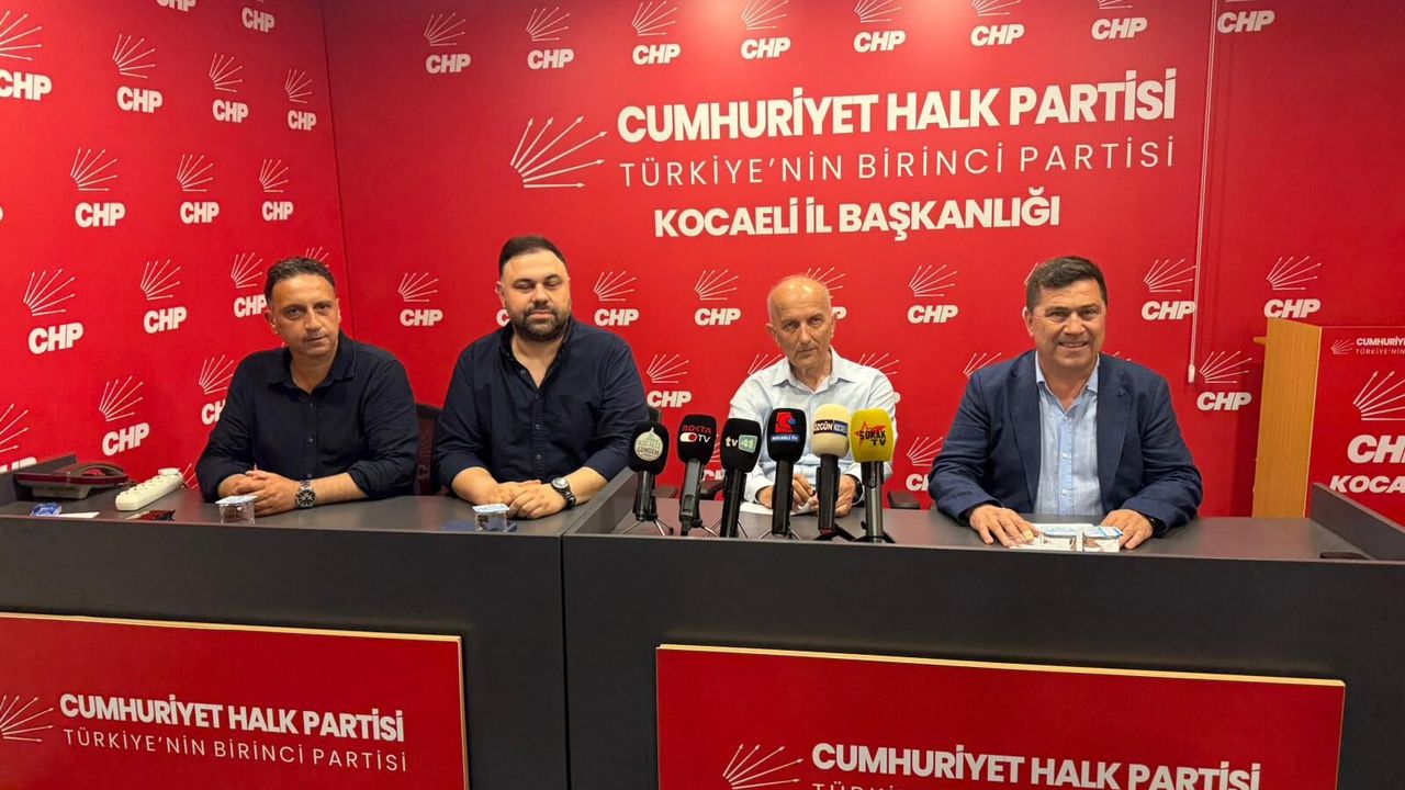 CHP Kocaeli’den kurultay çağrısı: “Kayyumu tanımay