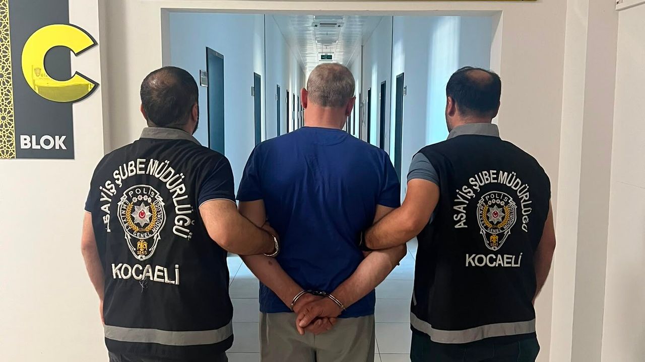 8 yıllık firariyi Kocaeli Polisi Yakaladı