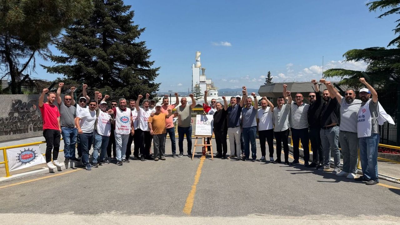 P&G grevinde dayanışma büyüyor