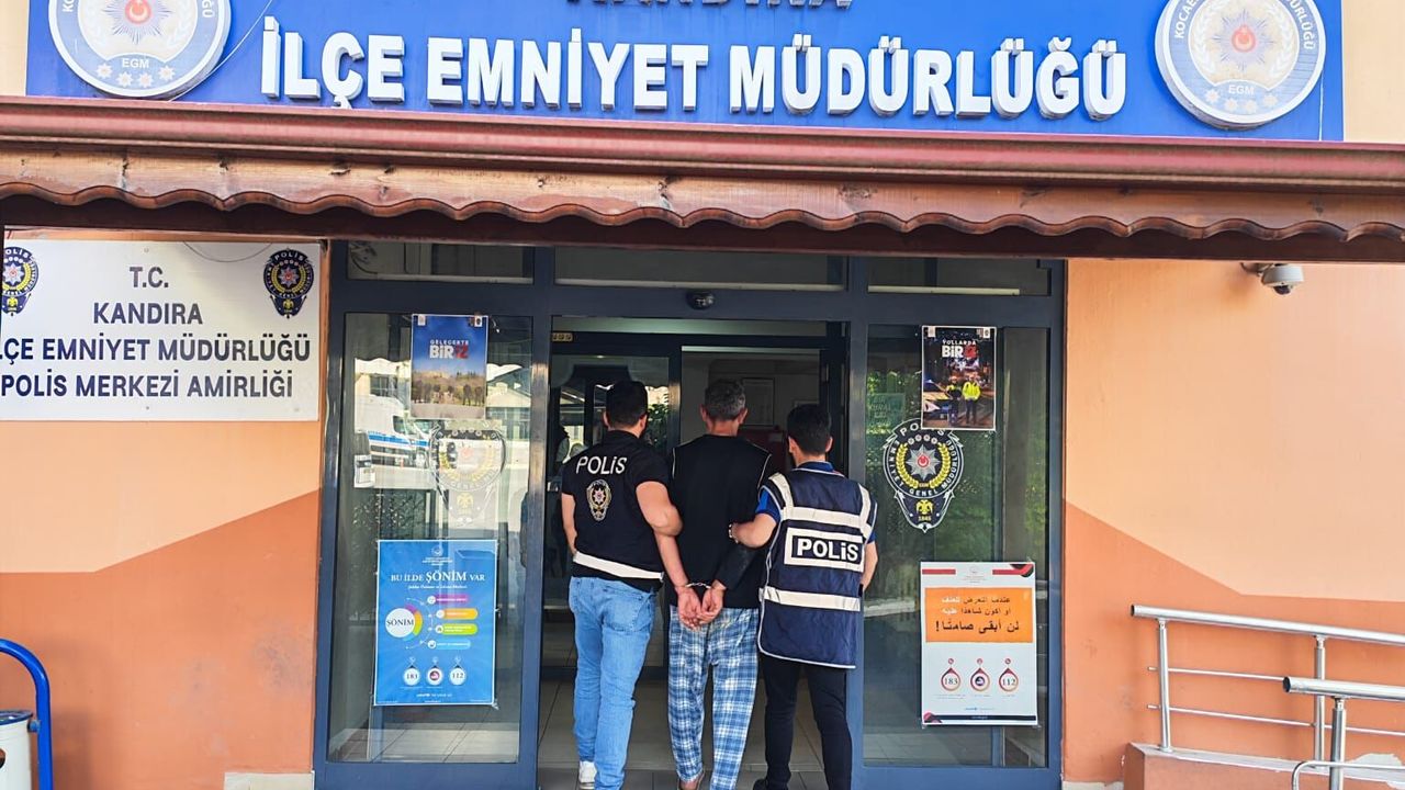 Kocaeli’de Aranan Hükümlü Polisten Kaçamadı
