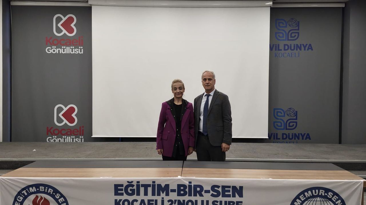 Eğitim-Bir-Sen Kocaeli 2 No'lu Şube'de yeni başkan Özbağ