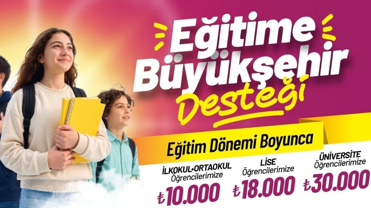Kocaeli'de öğrencilere 30 bin TL'ye kadar destek: Başvurular başladı