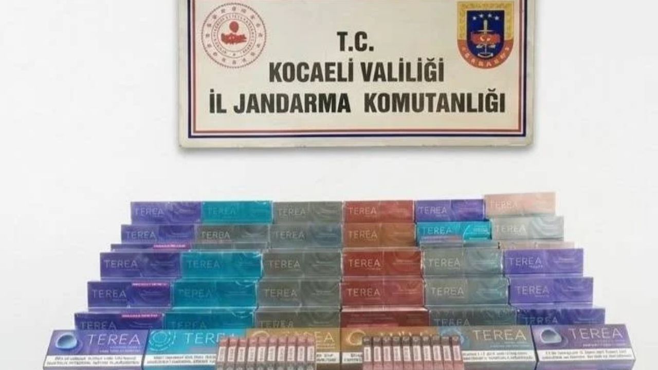 Kocaeli'de kaçak tütün operasyonunda büyük miktar ele geçirildi
