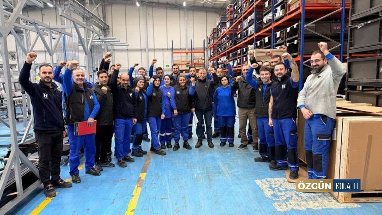 Kocaeli'de HÜBNER İşçilerine Yüzde 40 Zam