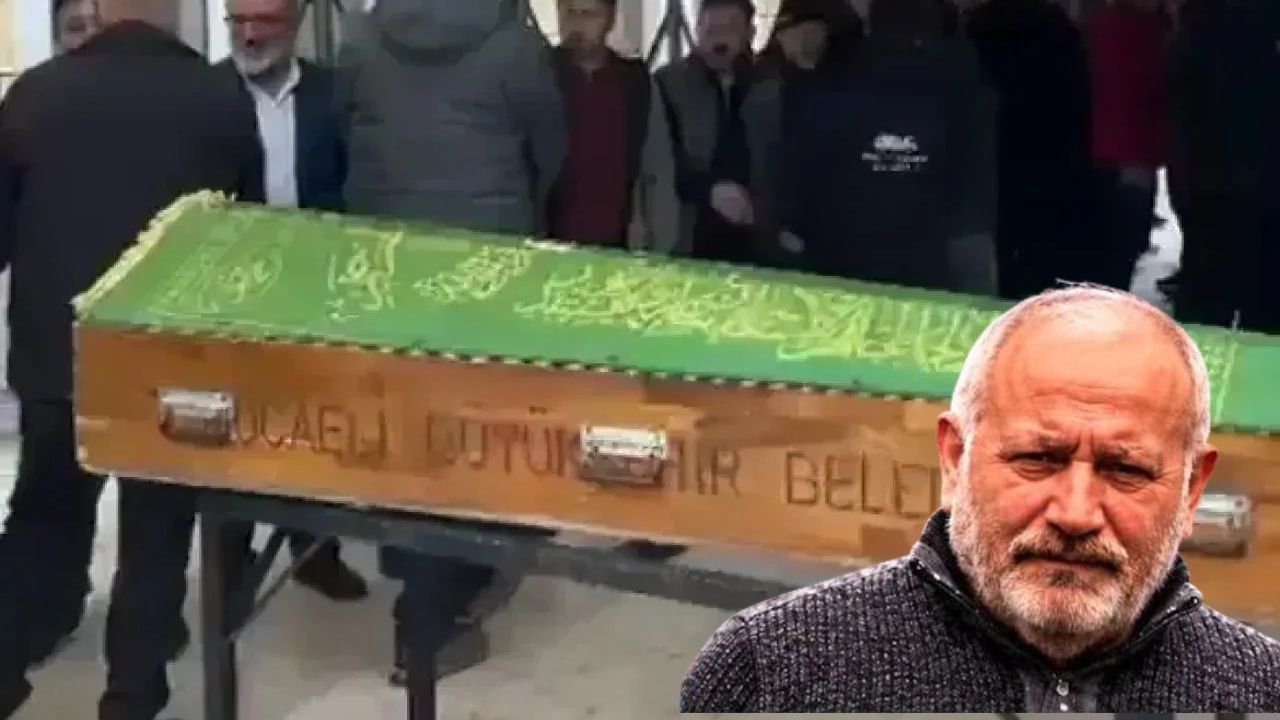 Başiskele'de selde hayatını kaybeden eski muhtar toprağa verildi