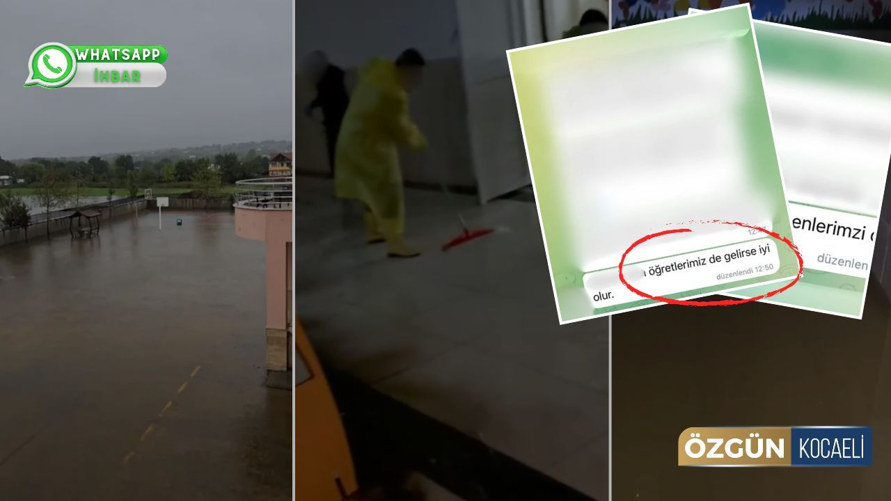 Kartepe'de öğretmenlere temizlik çağrısı iddiası