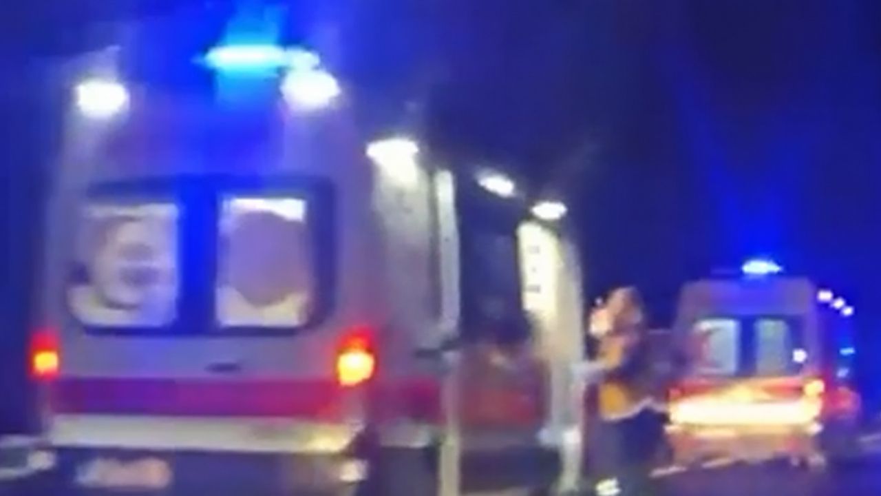 TEM İzmit'te Zincirleme Kaza